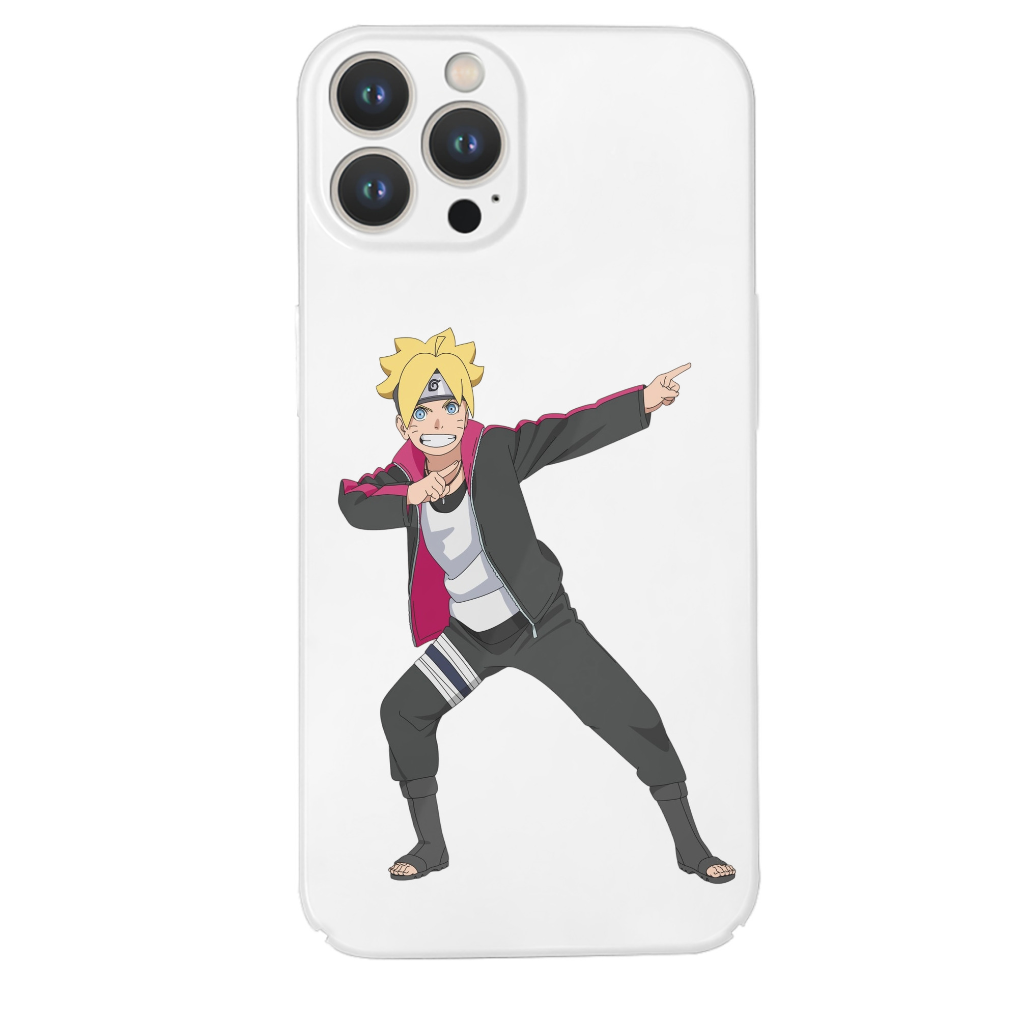 （画像用） NARUTO -ナルト- うずまき ボルト Uzumaki Boruto 【iPhone 14シリーズ対応】ハードケース